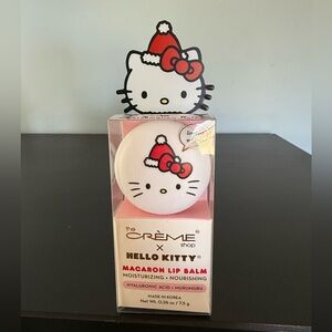 Hello Kitty Macaron Lip Balm- Marshmallow Fluff, NEW